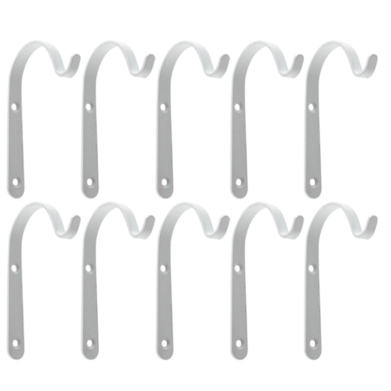 Metal J-Shaped Hanging Support Set