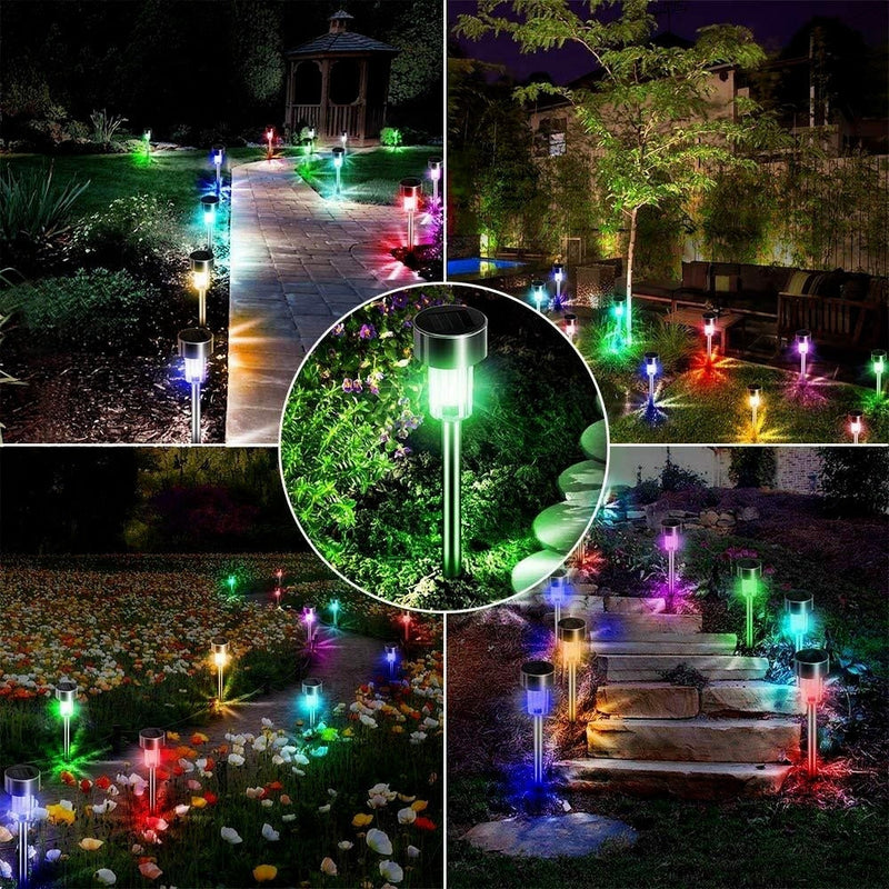 Waterproof Solar LED Garden Lamp