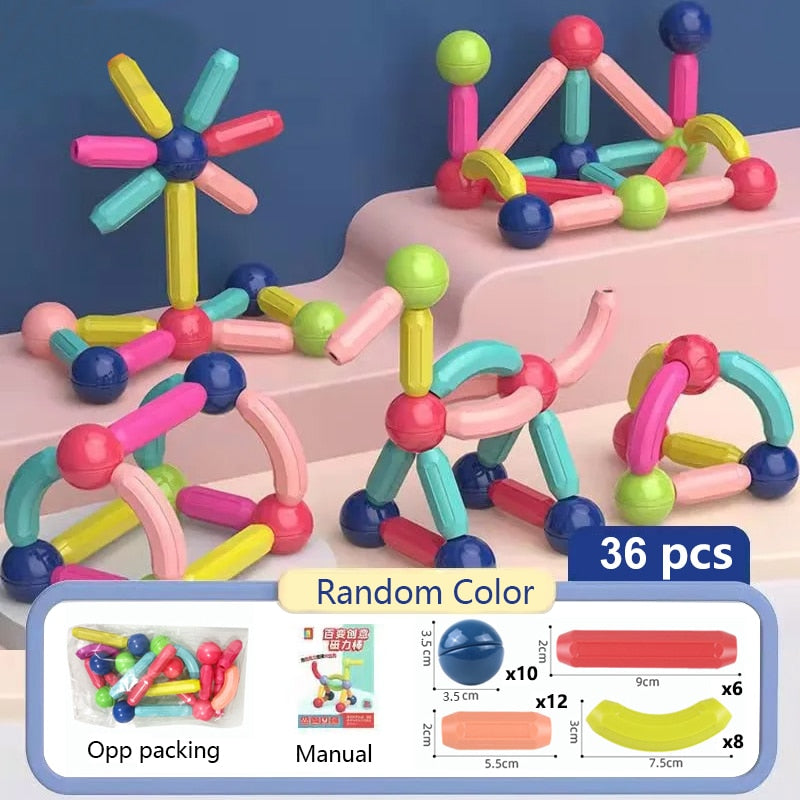 Magnetic Building Blocks - Kids