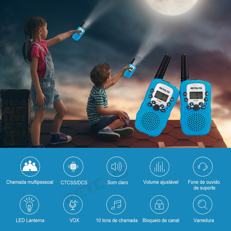 Portable Kids Walkie Talkie